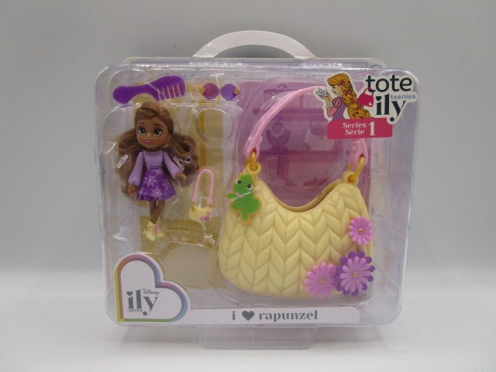 Disney ILY 4Ever Tote Teenies I Love Rapunzel Series 1 Mini Figure & Purse Jakks